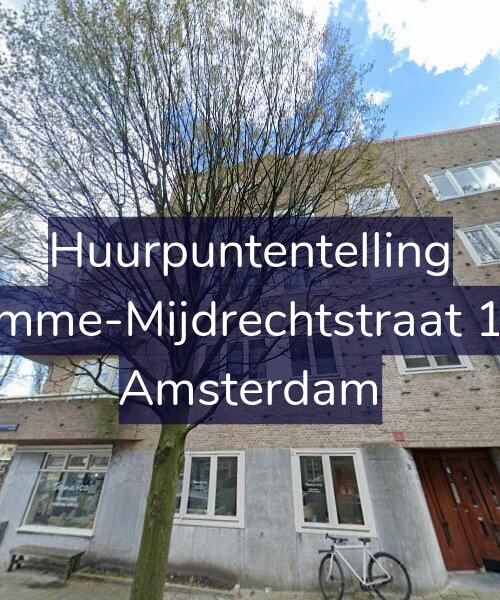 Foto gevel Huurpuntentelling voor Kromme-Mijdrechtstraat 11-2, Amsterdam