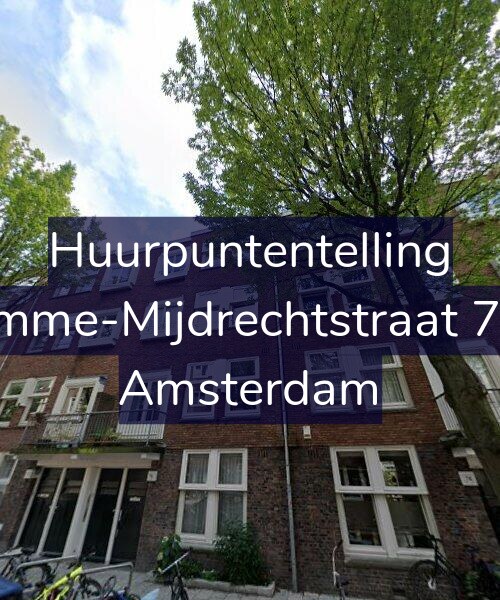 Foto gevel Huurpuntentelling voor Kromme-Mijdrechtstraat 76-H, Amsterdam