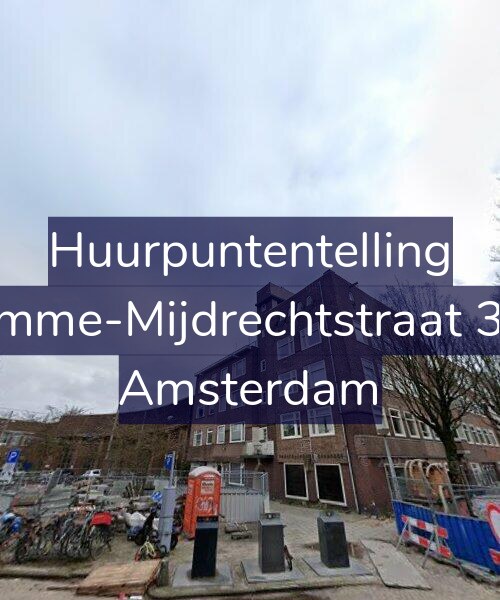 Foto gevel Huurpuntentelling voor Kromme-Mijdrechtstraat 33-2, Amsterdam
