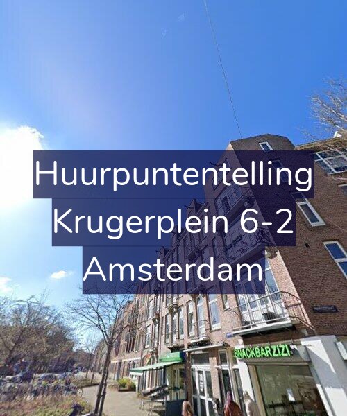 Foto gevel Huurpuntentelling voor Krugerplein 6-2, Amsterdam