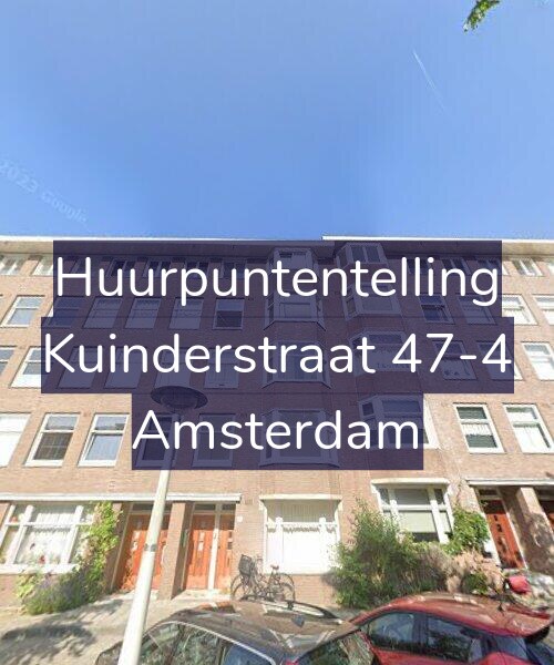 Foto gevel Huurpuntentelling voor Kuinderstraat 47-4, Amsterdam