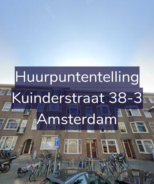 Foto gevel Huurpuntentelling voor Kuinderstraat 38-3, Amsterdam