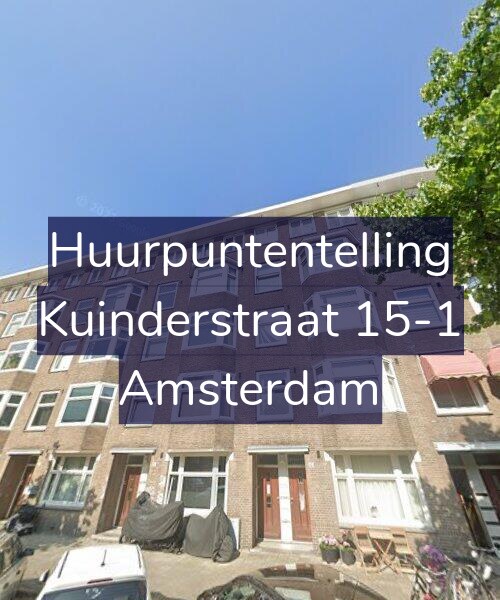 Foto gevel Huurpuntentelling voor Kuinderstraat 15-1, Amsterdam