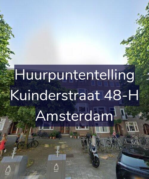 Foto gevel Huurpuntentelling voor Kuinderstraat 48-H, Amsterdam