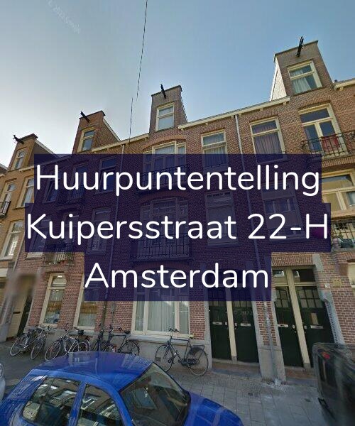 Foto gevel Huurpuntentelling voor Kuipersstraat 22-H, Amsterdam