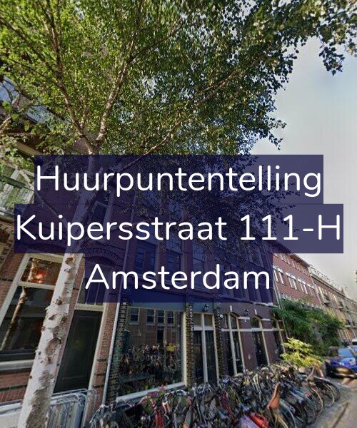Foto gevel Huurpuntentelling voor Kuipersstraat 111-H, Amsterdam