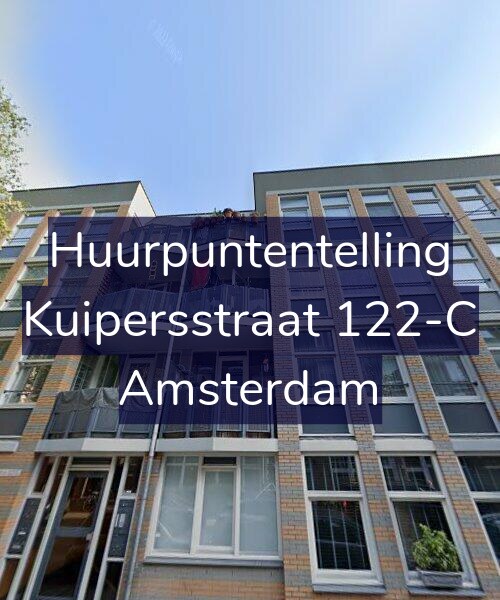 Foto gevel Huurpuntentelling voor Kuipersstraat 122-C, Amsterdam
