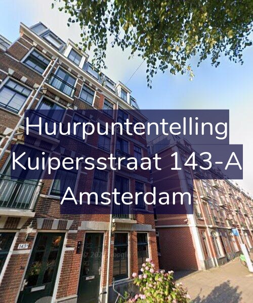 Foto gevel Huurpuntentelling voor Kuipersstraat 143-A, Amsterdam