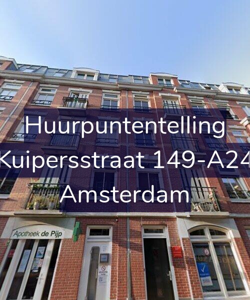 Foto gevel Huurpuntentelling voor Kuipersstraat 149-A24, Amsterdam