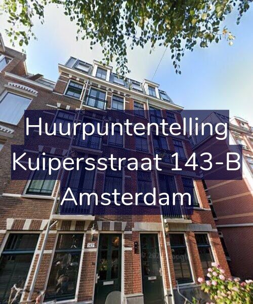 Foto gevel Huurpuntentelling voor Kuipersstraat 143-B, Amsterdam
