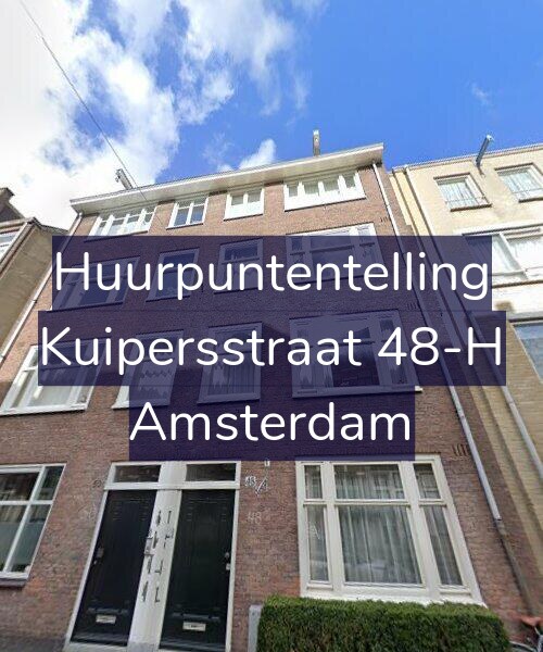 Foto gevel Huurpuntentelling voor Kuipersstraat 48-H, Amsterdam