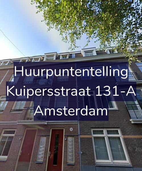 Foto gevel Huurpuntentelling voor Kuipersstraat 131-A, Amsterdam