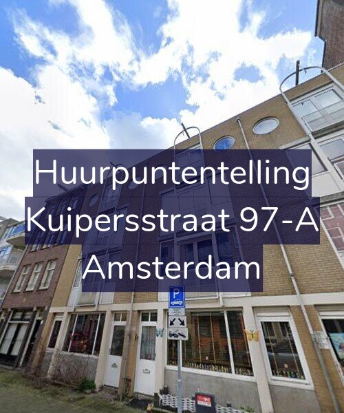 Foto gevel Huurpuntentelling voor Kuipersstraat 97-A, Amsterdam