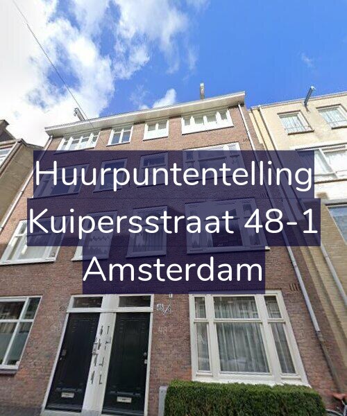 Foto gevel Huurpuntentelling voor Kuipersstraat 48-1, Amsterdam