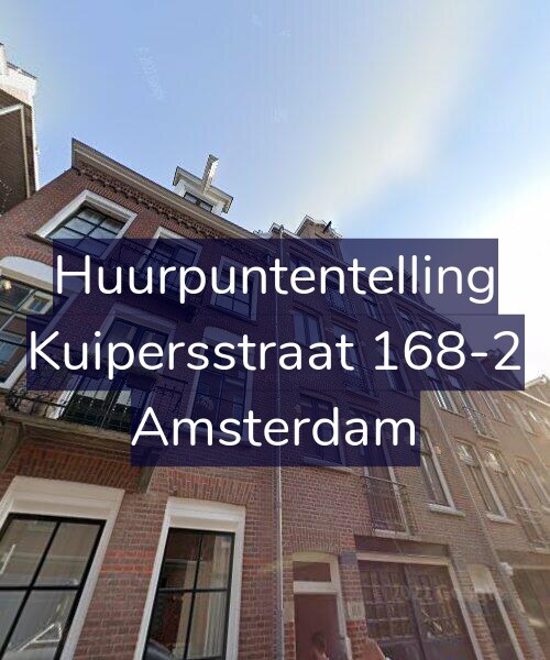 Foto gevel Huurpuntentelling voor Kuipersstraat 168-2, Amsterdam