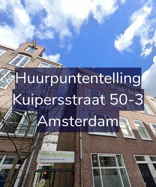 Foto gevel Huurpuntentelling voor Kuipersstraat 50-3, Amsterdam