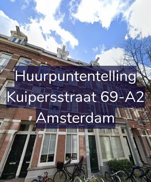 Foto gevel Huurpuntentelling voor Kuipersstraat 69-A2, Amsterdam