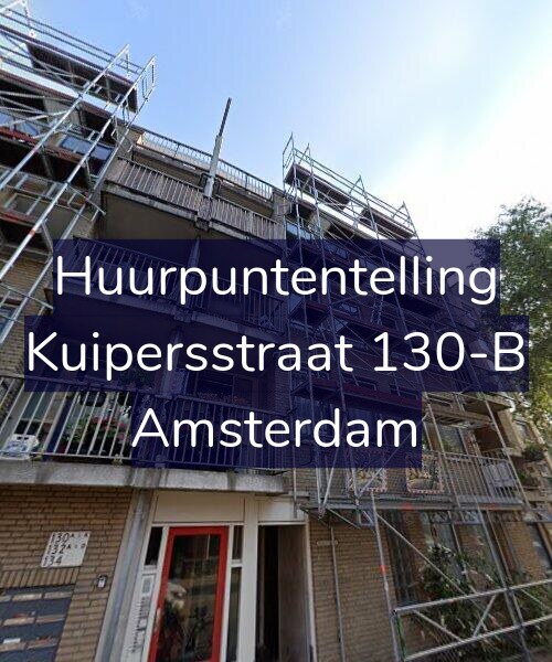 Foto gevel Huurpuntentelling voor Kuipersstraat 130-B, Amsterdam