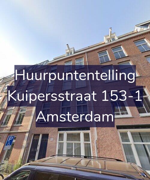 Foto gevel Huurpuntentelling voor Kuipersstraat 153-1, Amsterdam