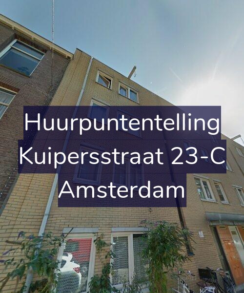Foto gevel Huurpuntentelling voor Kuipersstraat 23-C, Amsterdam