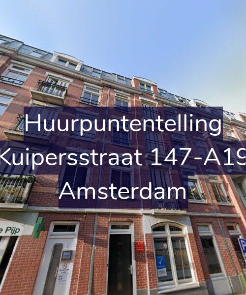 Foto gevel Huurpuntentelling voor Kuipersstraat 147-A19, Amsterdam