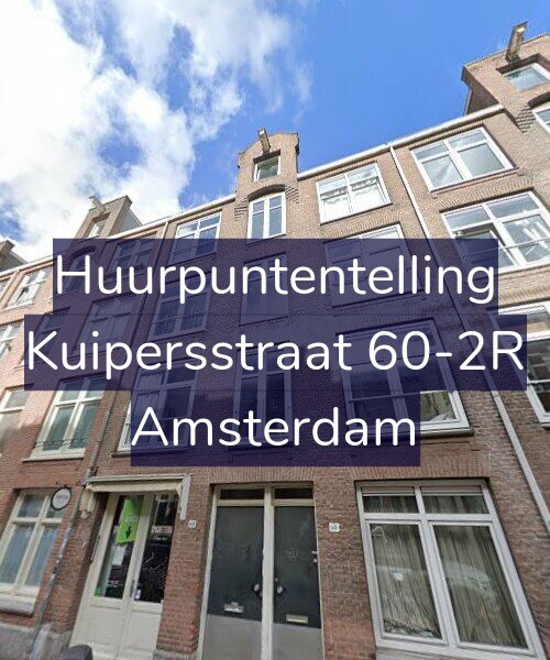 Foto gevel Huurpuntentelling voor Kuipersstraat 60-2R, Amsterdam