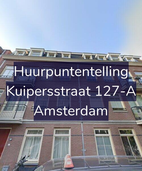 Foto gevel Huurpuntentelling voor Kuipersstraat 127-A, Amsterdam