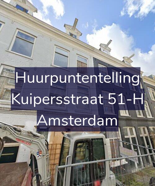 Foto gevel Huurpuntentelling voor Kuipersstraat 51-H, Amsterdam