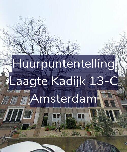 Foto gevel Huurpuntentelling voor Laagte Kadijk 13-C, Amsterdam