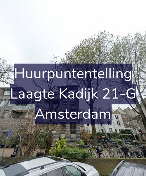Foto gevel Huurpuntentelling voor Laagte Kadijk 21-G, Amsterdam