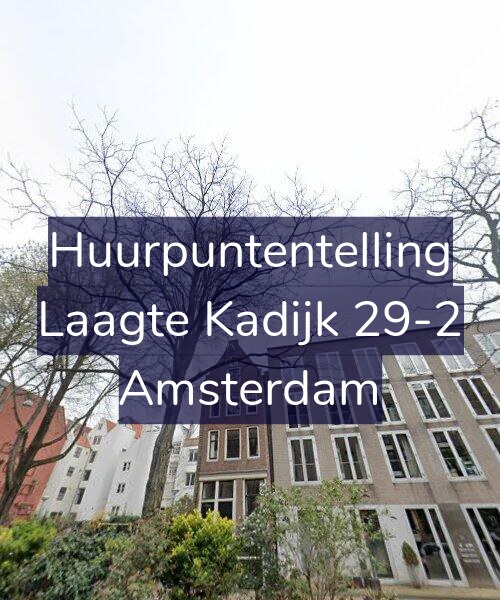 Foto gevel Huurpuntentelling voor Laagte Kadijk 29-2, Amsterdam