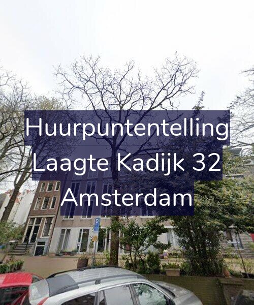 Foto gevel Huurpuntentelling voor Laagte Kadijk 32, Amsterdam