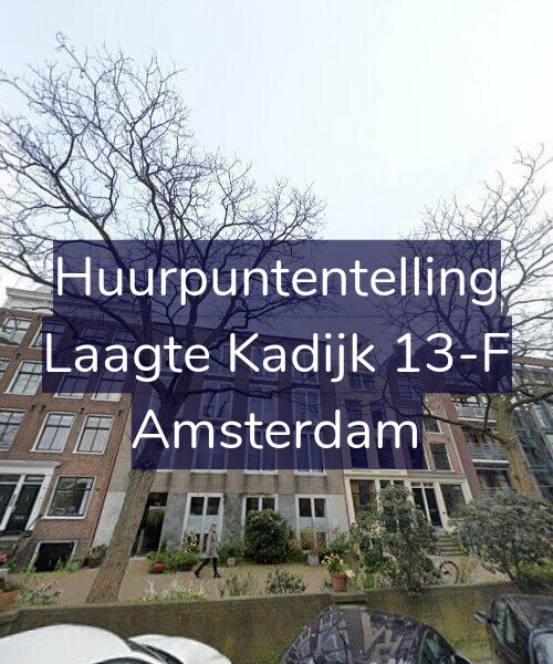 Foto gevel Huurpuntentelling voor Laagte Kadijk 13-F, Amsterdam