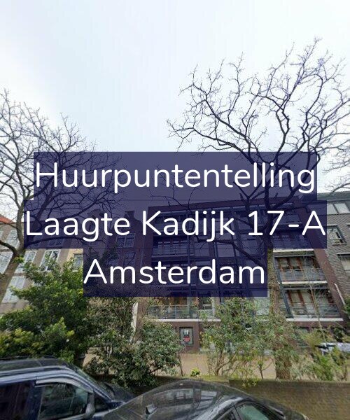 Foto gevel Huurpuntentelling voor Laagte Kadijk 17-A, Amsterdam
