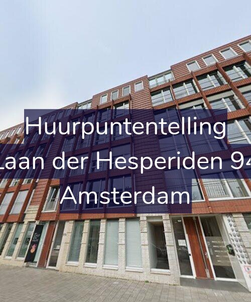 Foto gevel Huurpuntentelling voor Laan der Hesperiden 94, Amsterdam