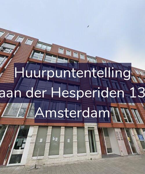 Foto gevel Huurpuntentelling voor Laan der Hesperiden 130, Amsterdam