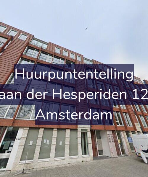 Foto gevel Huurpuntentelling voor Laan der Hesperiden 124, Amsterdam