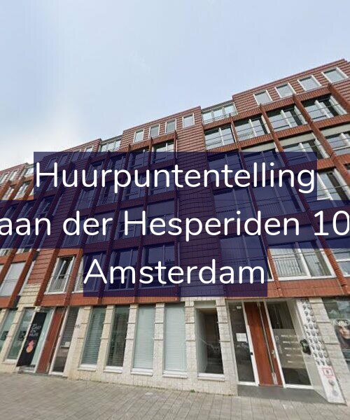 Foto gevel Huurpuntentelling voor Laan der Hesperiden 106, Amsterdam