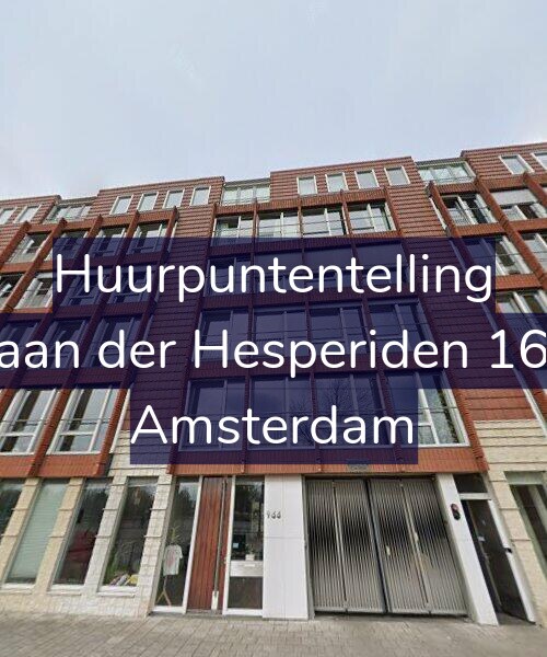 Foto gevel Huurpuntentelling voor Laan der Hesperiden 162, Amsterdam
