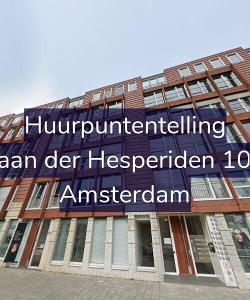 Foto gevel Huurpuntentelling voor Laan der Hesperiden 108, Amsterdam
