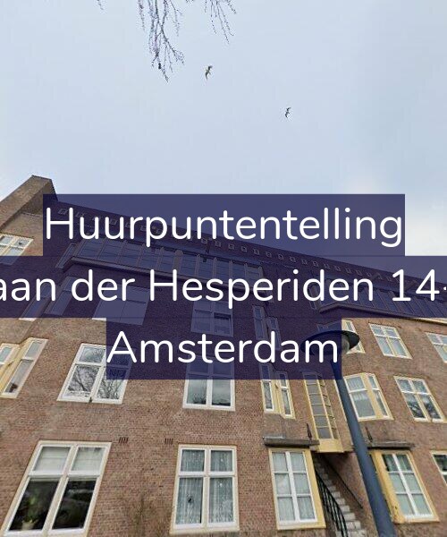 Foto gevel Huurpuntentelling voor Laan der Hesperiden 14-2, Amsterdam