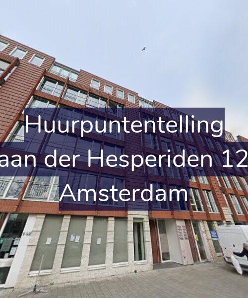 Foto gevel Huurpuntentelling voor Laan der Hesperiden 122, Amsterdam