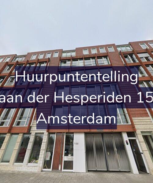 Foto gevel Huurpuntentelling voor Laan der Hesperiden 152, Amsterdam
