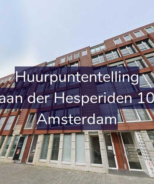 Foto gevel Huurpuntentelling voor Laan der Hesperiden 100, Amsterdam