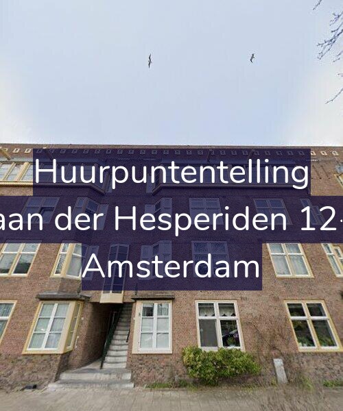 Foto gevel Huurpuntentelling voor Laan der Hesperiden 12-1, Amsterdam