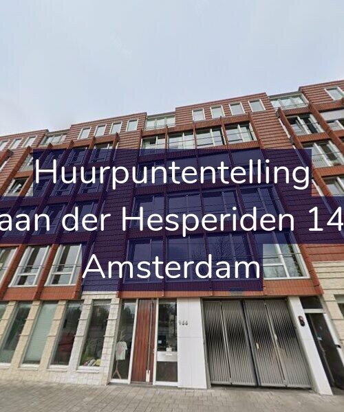 Foto gevel Huurpuntentelling voor Laan der Hesperiden 146, Amsterdam