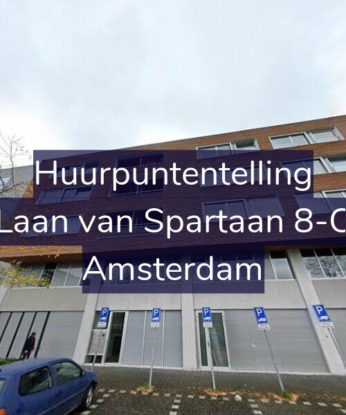 Foto gevel Huurpuntentelling voor Laan van Spartaan 8-C, Amsterdam