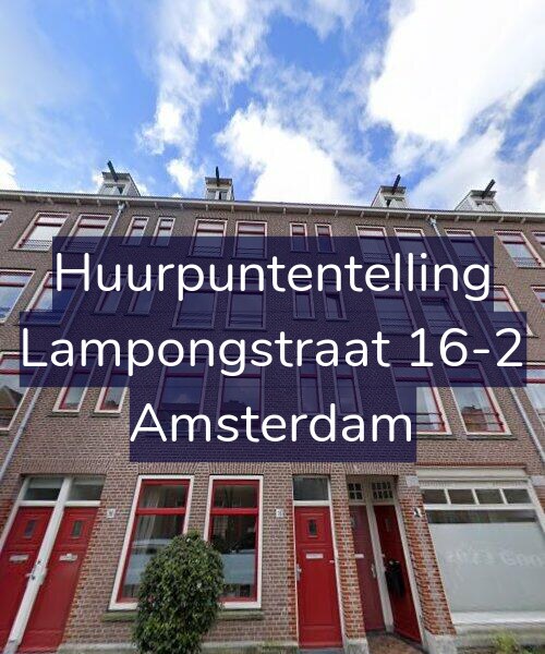 Foto gevel Huurpuntentelling voor Lampongstraat 16-2, Amsterdam