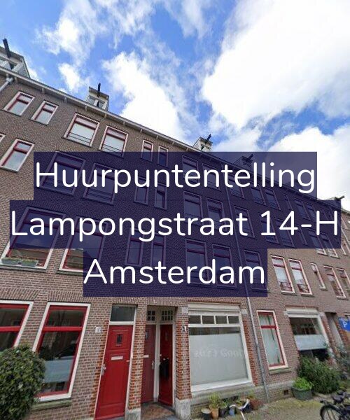 Foto gevel Huurpuntentelling voor Lampongstraat 14-H, Amsterdam