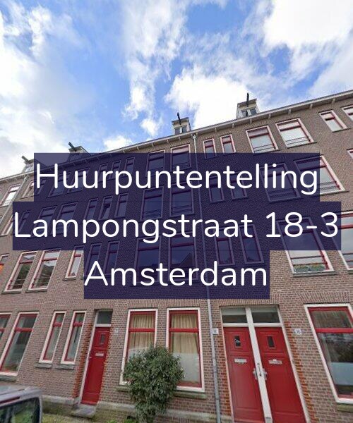 Foto gevel Huurpuntentelling voor Lampongstraat 18-3, Amsterdam